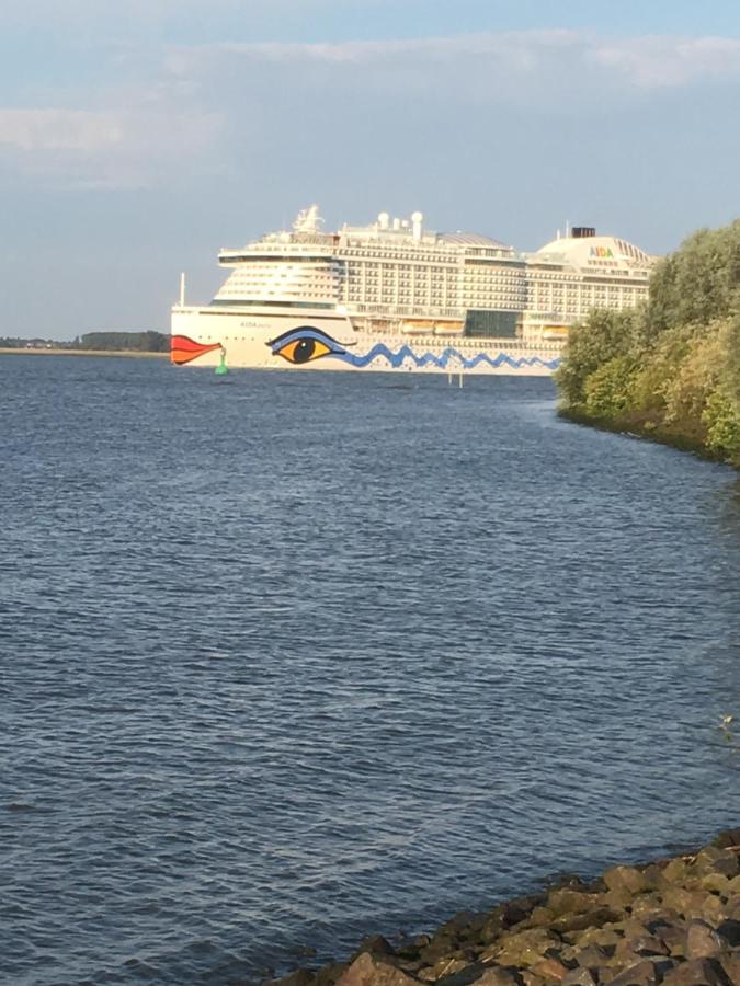 Wohnen Im Alten Land Gruenendeich Bagian luar foto